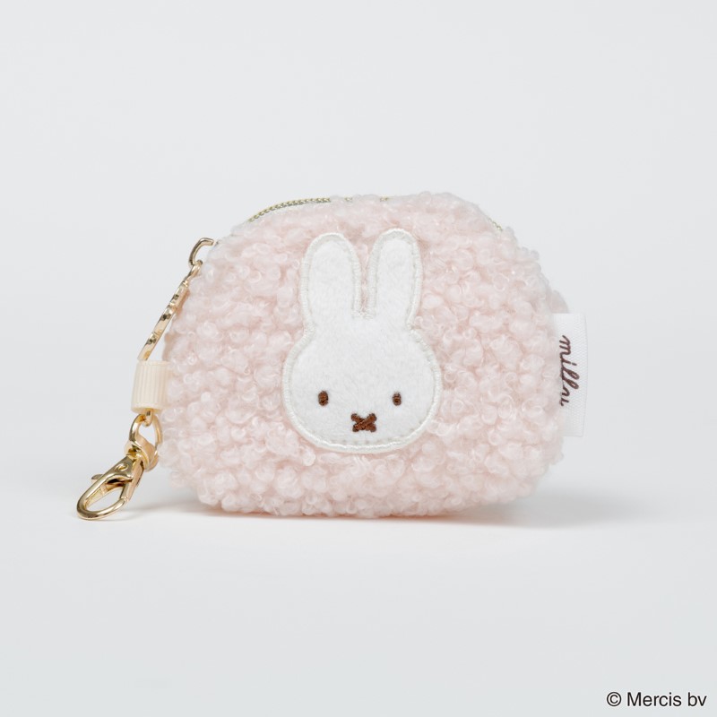 Miffy BOA マイクロポーチ/ピンク